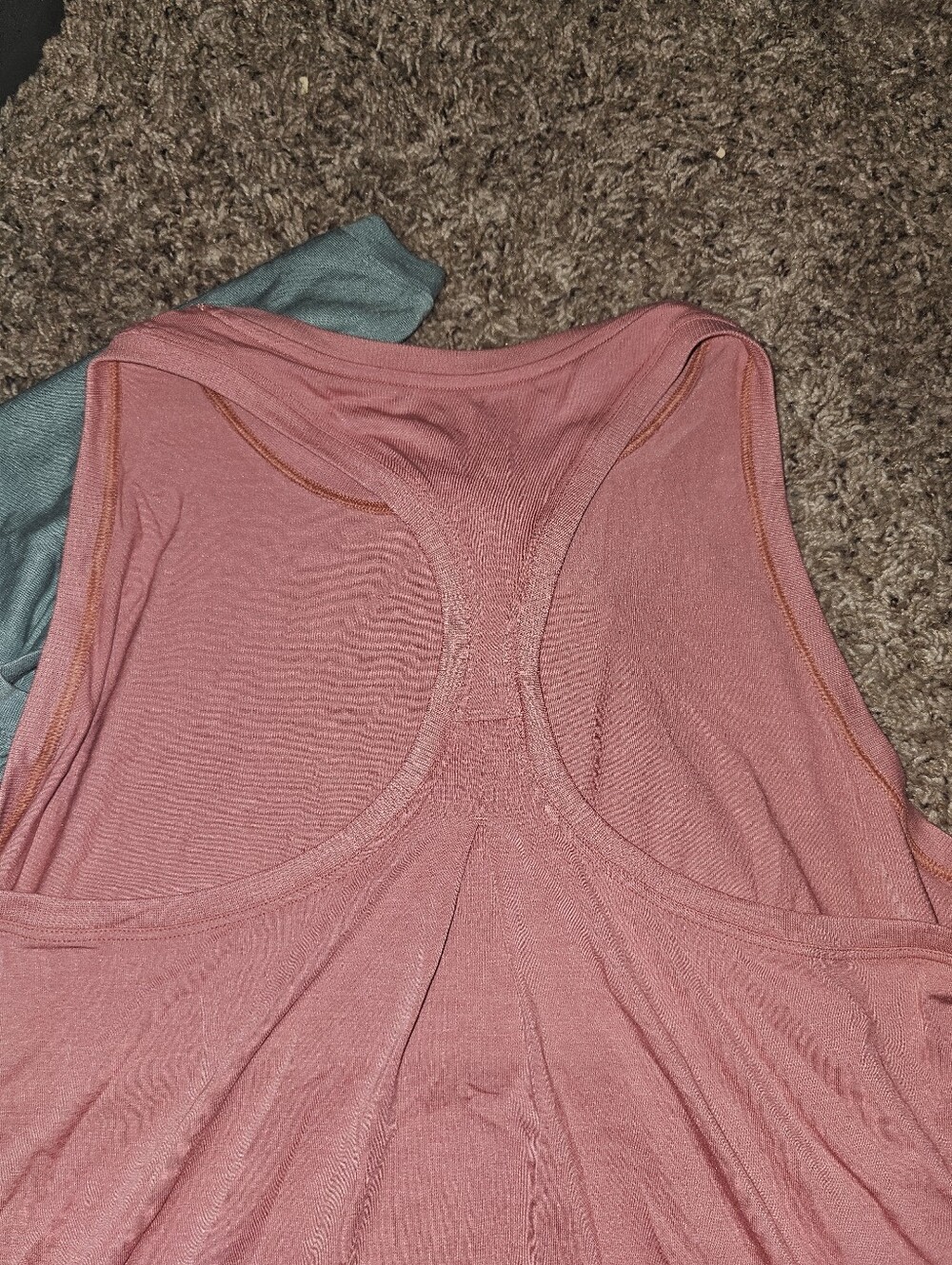 Athleta Pink & Teal Lightweight Tanks - Picture 4 of 4